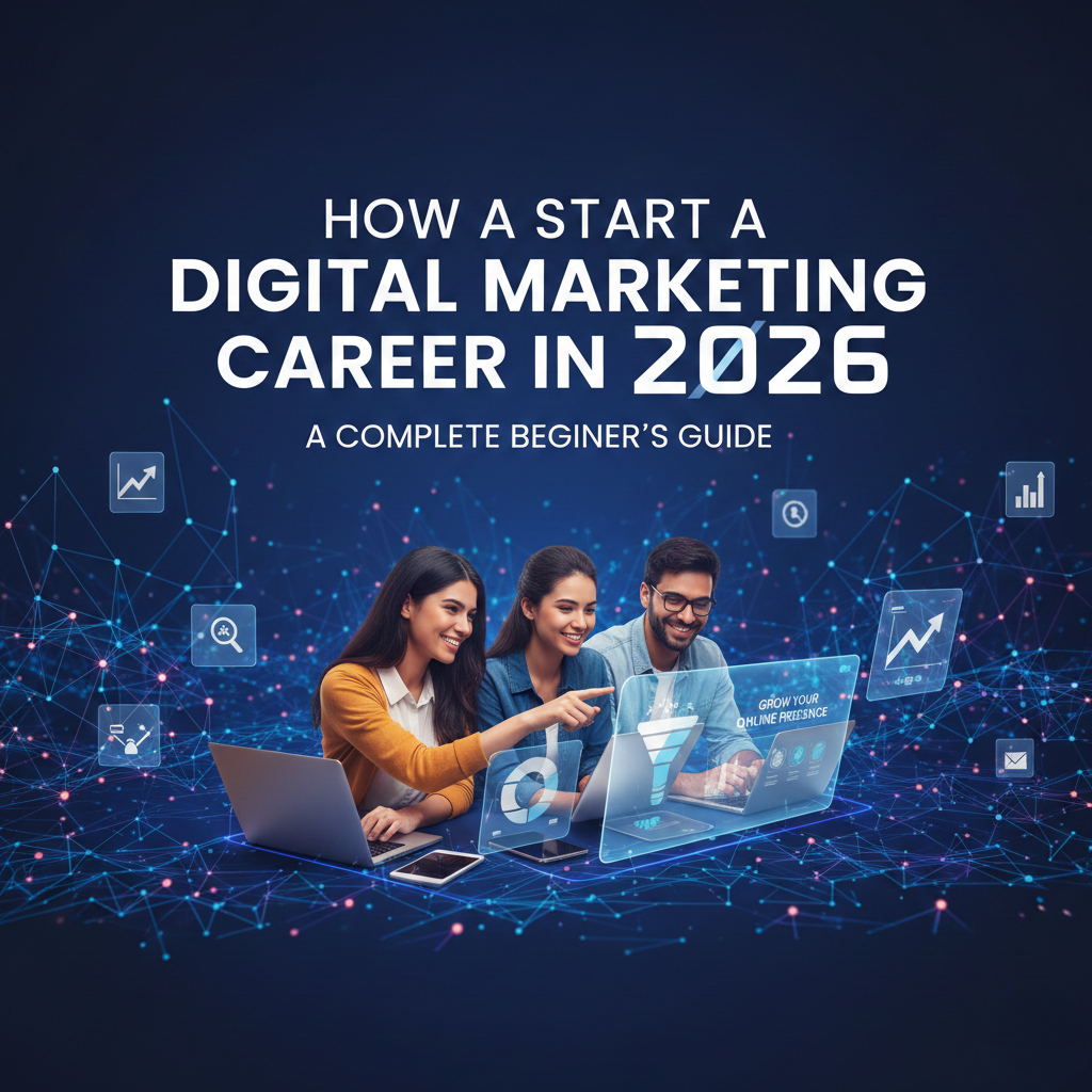 How to Start a Digital Marketing Career in 2026: A Complete Beginner’s Guide