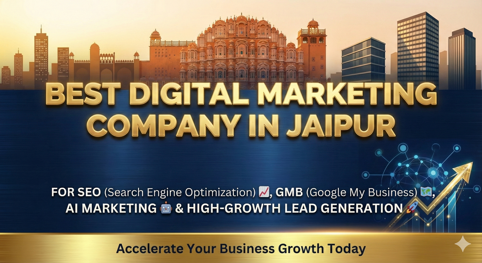 Best Digital Marketing Company in Jaipur for SEO, GMB & Leads
