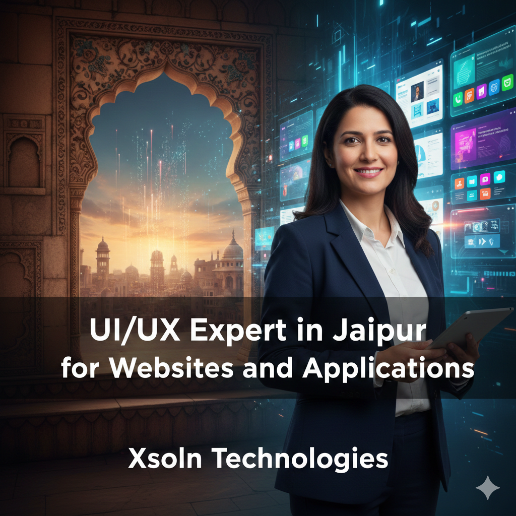 Top UI UX Design Company in Jaipur for Websites & Apps | Xsoln Technologies