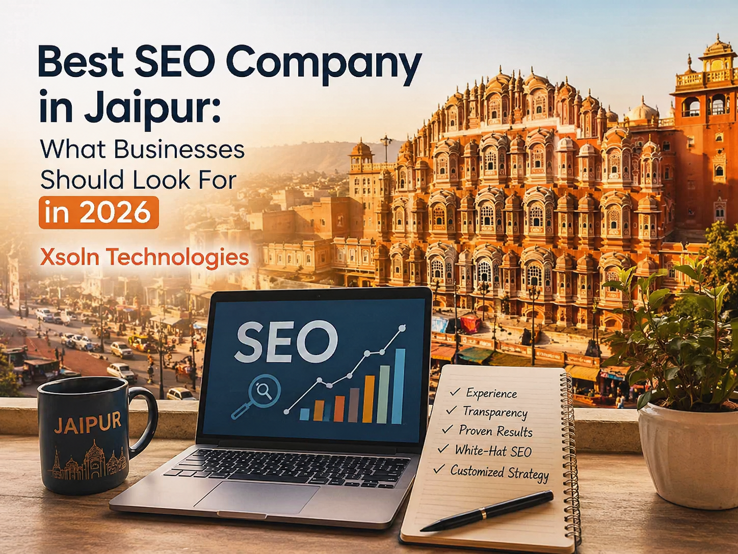 Best SEO Company in Jaipur for Business Growth in 2026 | Xsoln Technologies