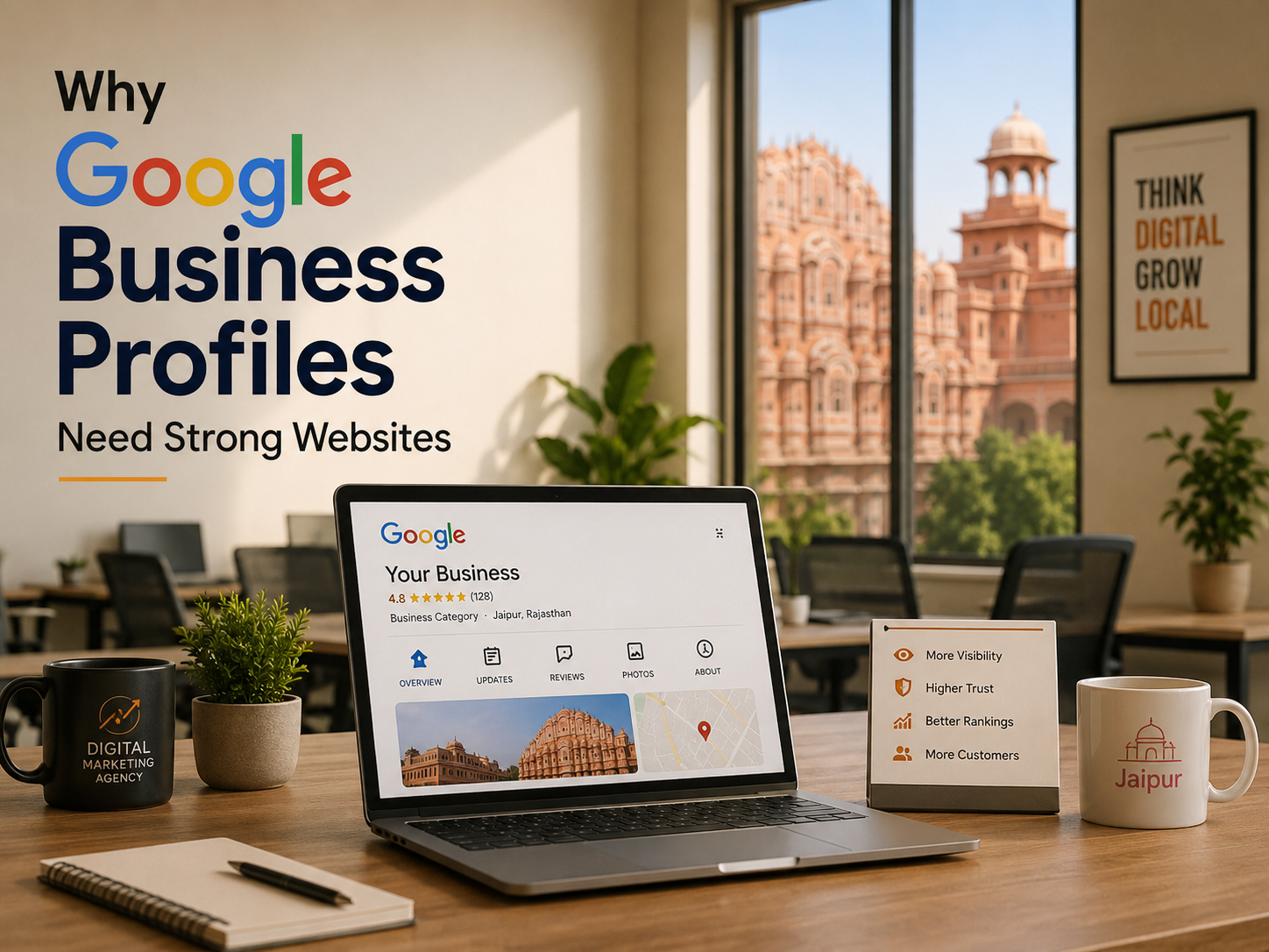 Why Google Business Profiles Need Strong Websites for Better Local SEO