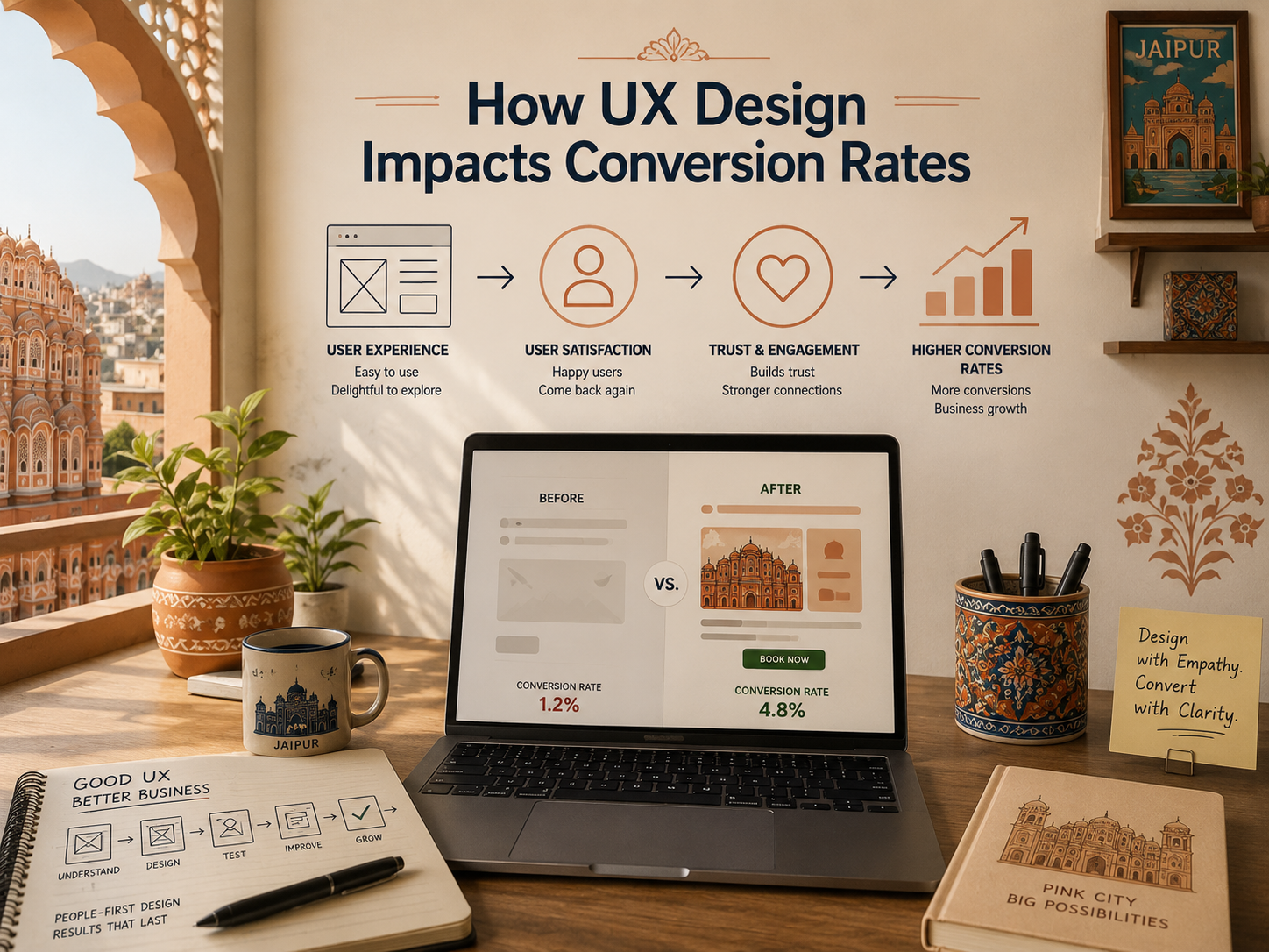 How UX Design Impacts Conversion Rates – UX Strategies That Increase Sales