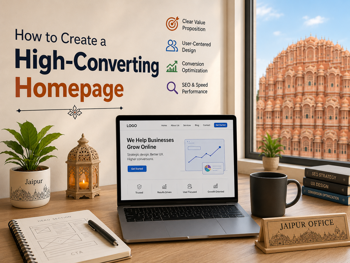 How to Create a High-Converting Homepage That Drives Leads and Sales