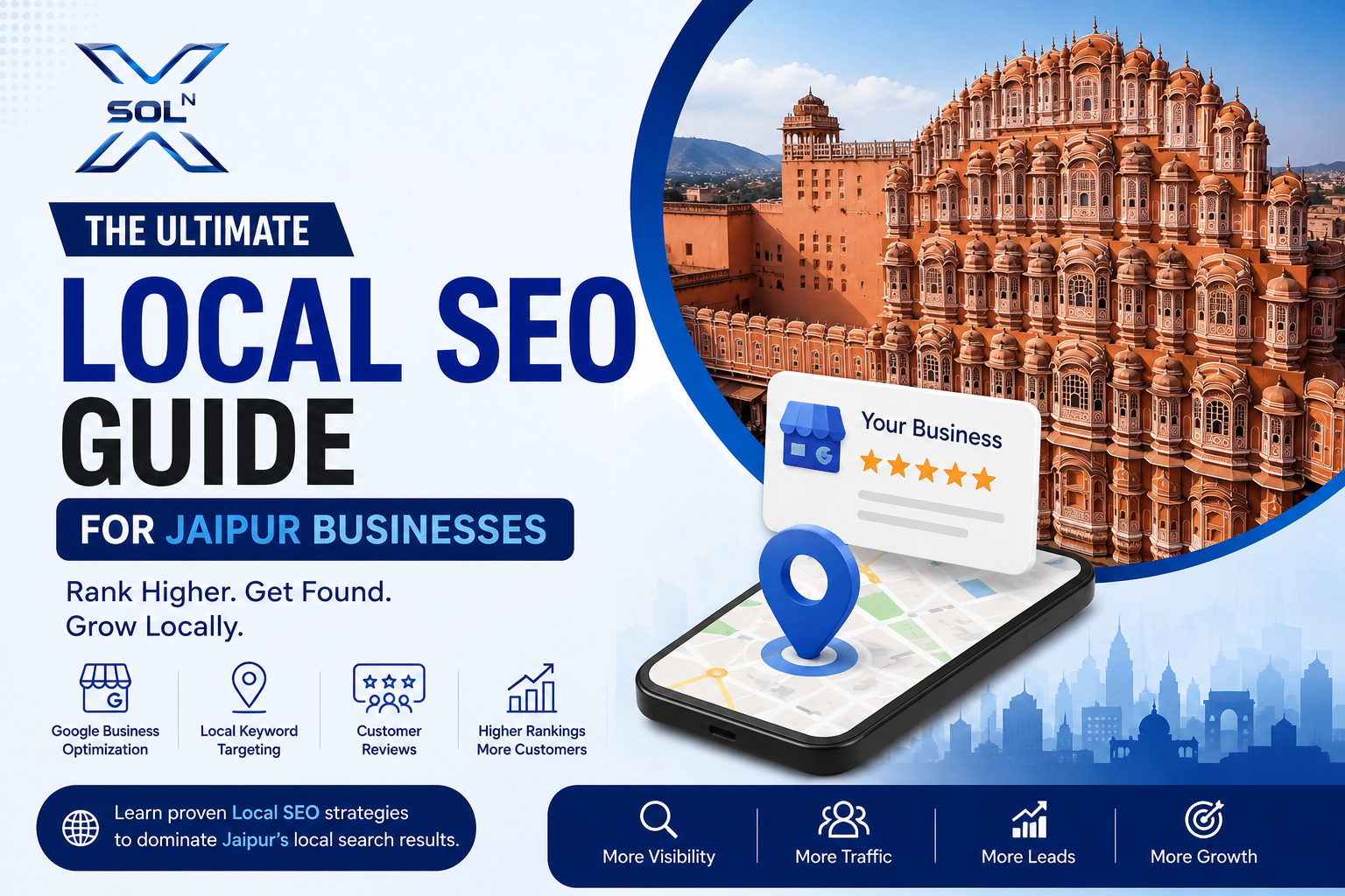 The Ultimate Local SEO Guide for Jaipur Businesses: Rank Higher & Get More Customers