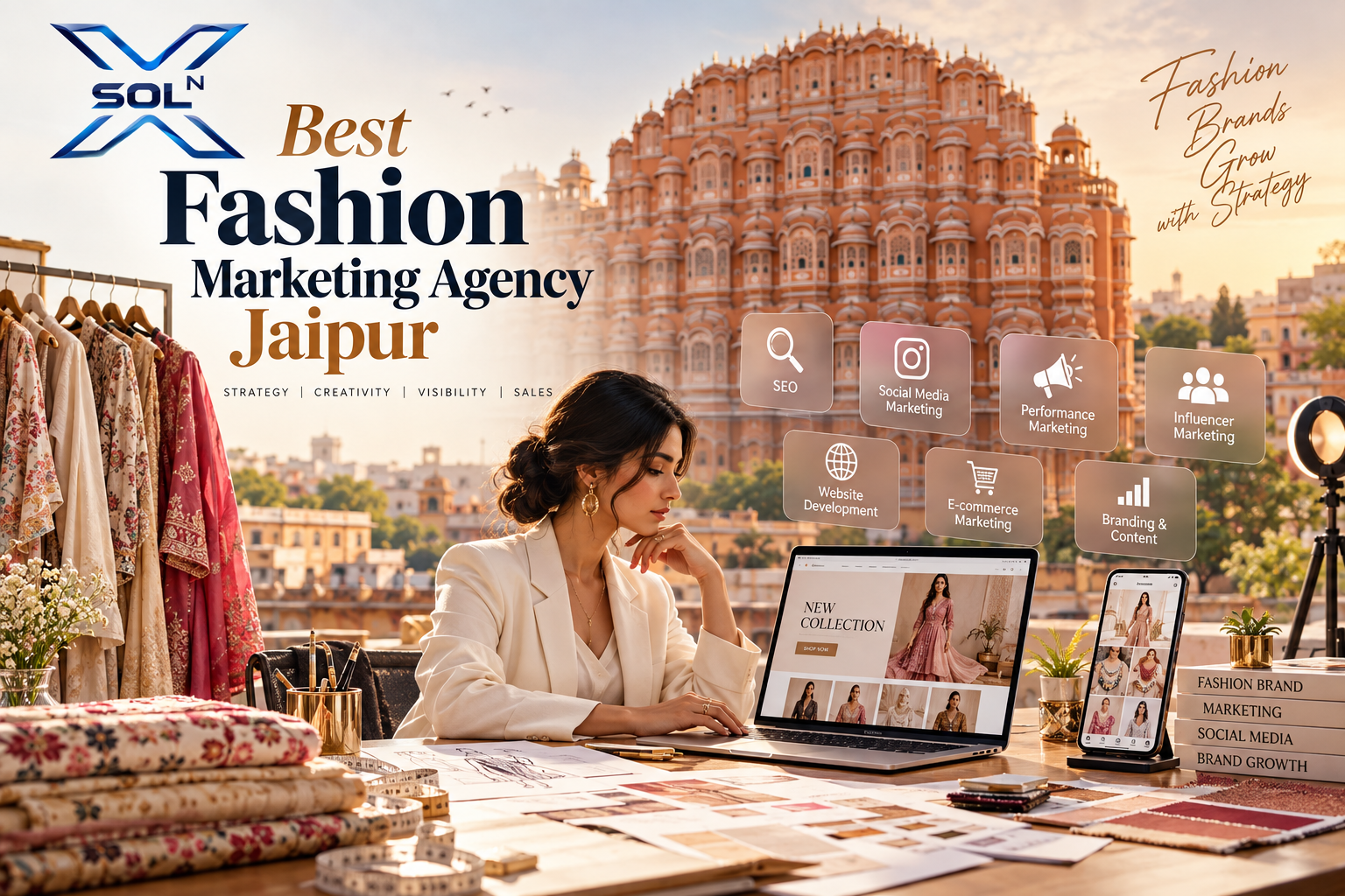 Best Fashion Marketing Agency Jaipur | Xsoln Technologies